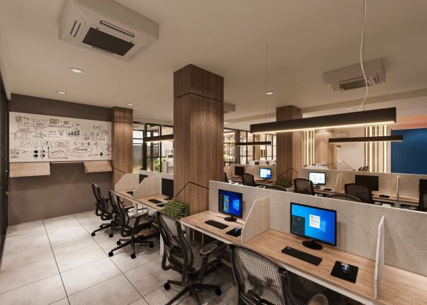 Aménagez vos bureaux avec des cloisons flexibles et modernes
