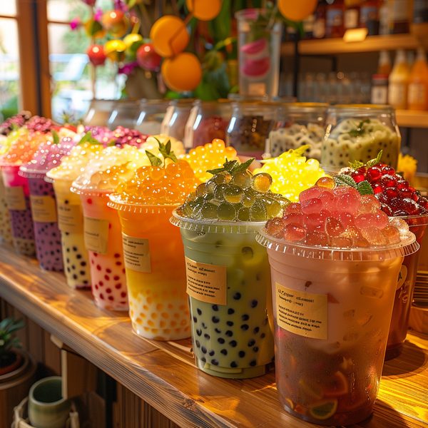 Bubble tea bar : quelles sont les différentes saveurs ?